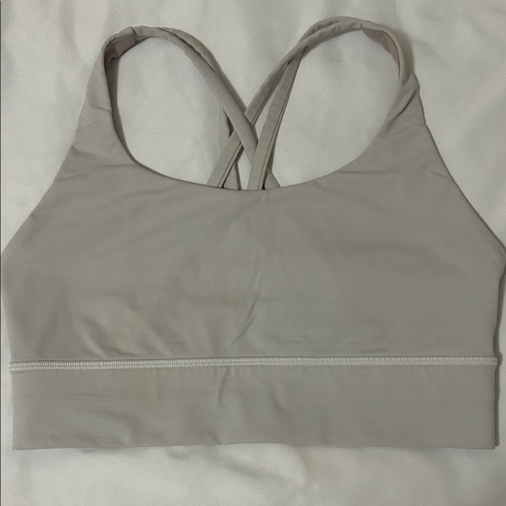 Lululemon Women's Cross-Back Sports Bra - Gray